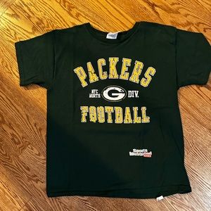 Green Bay packer kids tee. Size large